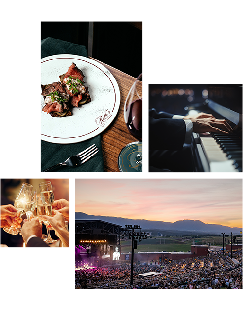 Collage of scenery at Roth's