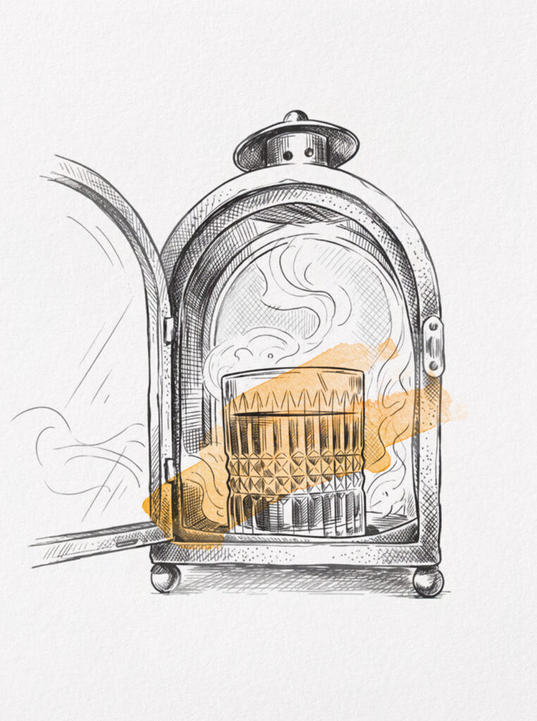 Old Friends Illustration